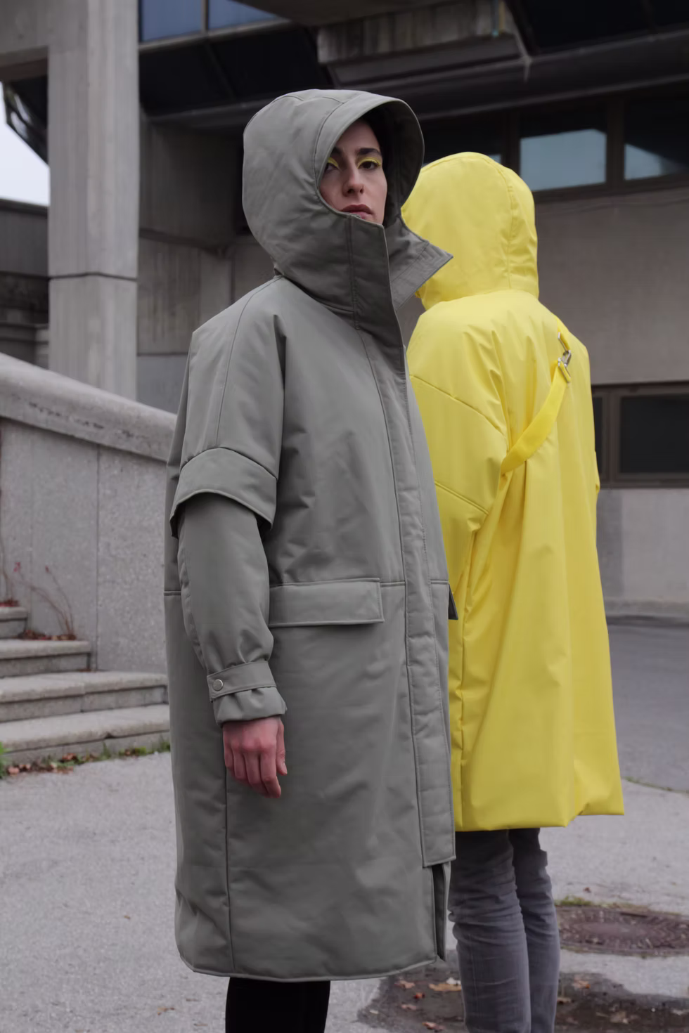 Winter waterproof coat