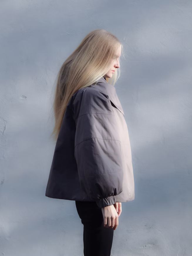 Winter Jacket 17/W/24 in Ventile taupe cotton