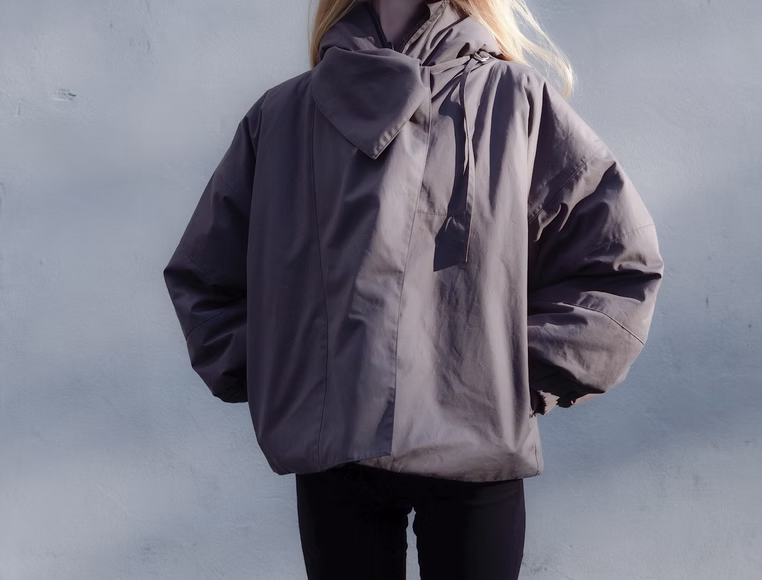 Winter Jacket 17/W/24 in Ventile taupe cottonWinter Jacket 17/W/24 in Ventile taupe cotton 7